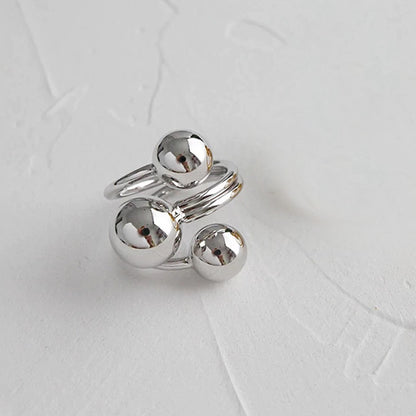 925 Sterling Silver Ball Ring
