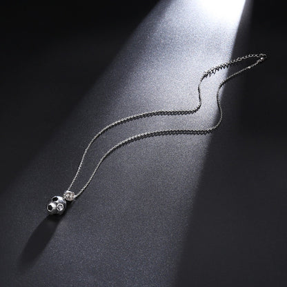 Unisex Soccer Ball Pendant Charm Necklace
