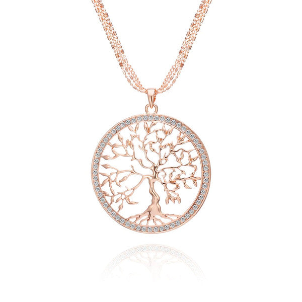 Tree of Life Circular Pendant Locket