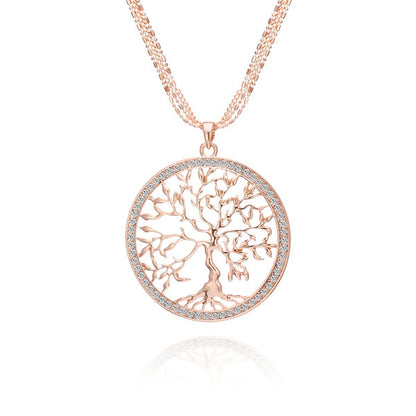 Tree of Life Circular Pendant Locket