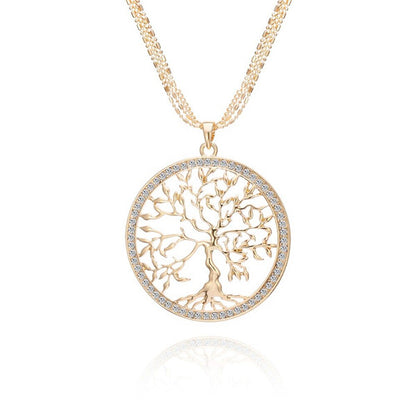 Tree of Life Circular Pendant Locket