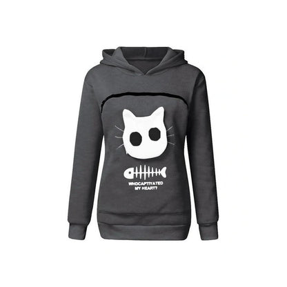 Cat Lover Hoodie Cuddle Pouch - Perfect Pet Gift