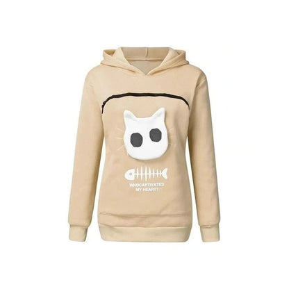 Cat Lover Hoodie Cuddle Pouch - Perfect Pet Gift