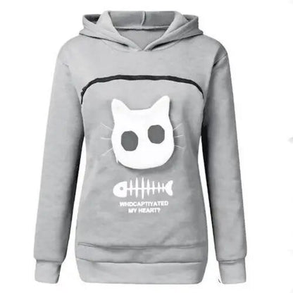 Cat Lover Hoodie Cuddle Pouch - Perfect Pet Gift