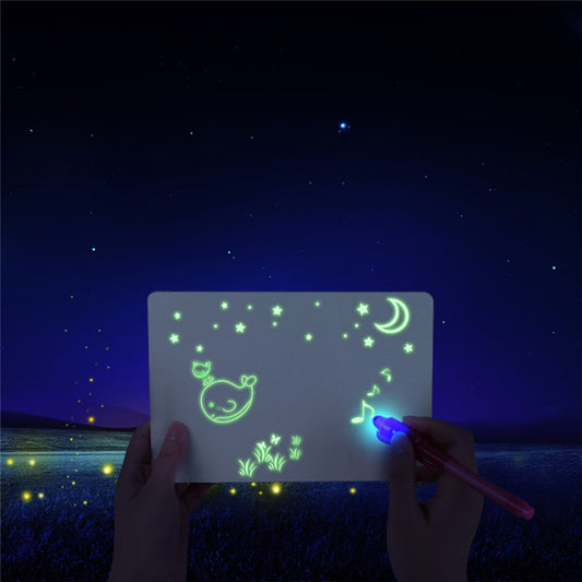 Magic LED Drawing Board for Kids - Glow & Create