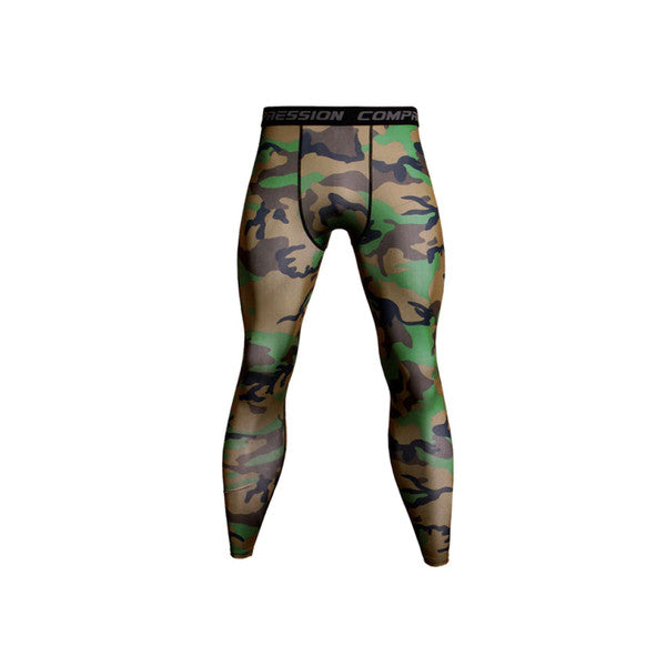 Men's Camo Leggings For Workout - Perfect Athletic Gift