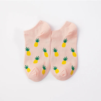 Unisex Ankle Pineapple Socks