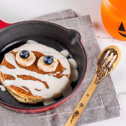 5 Piece Halloween Wooden Spoon Seta