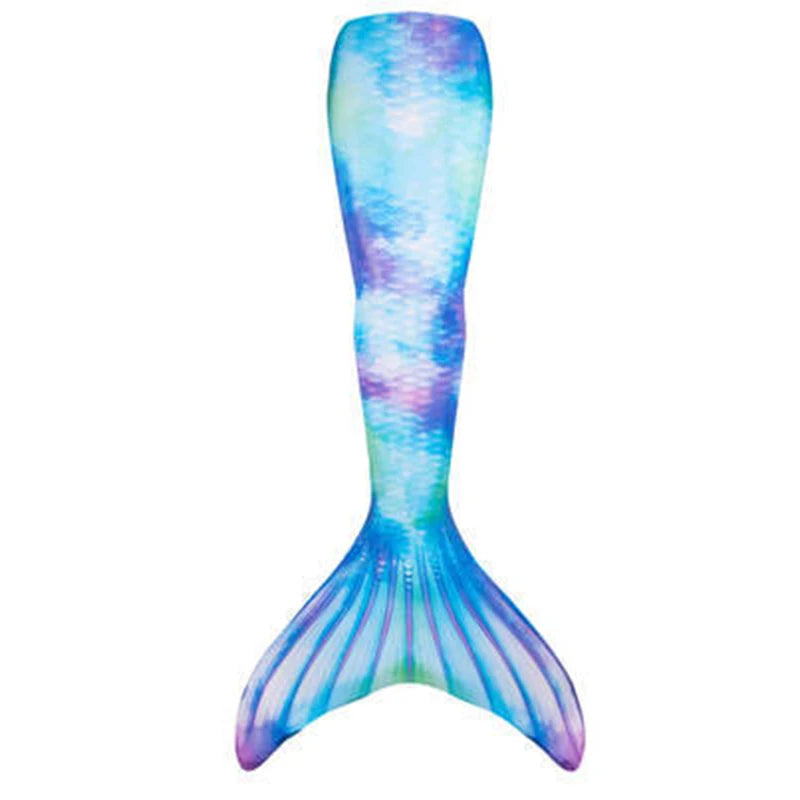 Fancy Kids Adults Mermaid Tails Swimwear for Summer Dress Girls Swimmable Bathing Suit Mermaid Tails Cosplay Costumes No Flipper