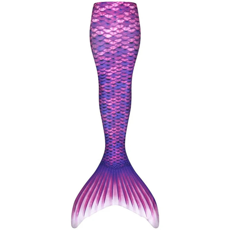 Fancy Kids Adults Mermaid Tails Swimwear for Summer Dress Girls Swimmable Bathing Suit Mermaid Tails Cosplay Costumes No Flipper