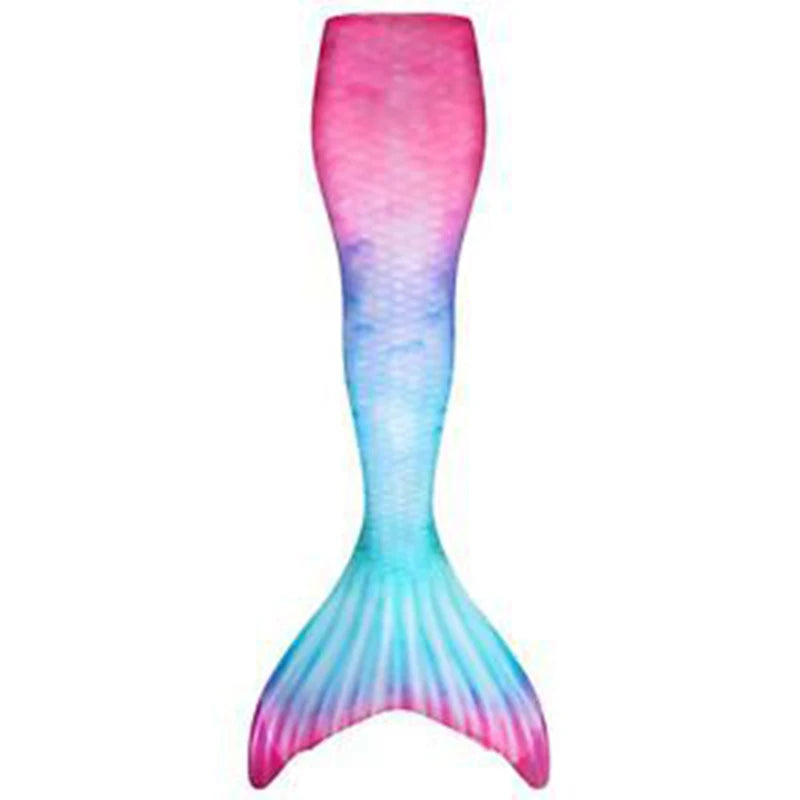 Fancy Kids Adults Mermaid Tails Swimwear for Summer Dress Girls Swimmable Bathing Suit Mermaid Tails Cosplay Costumes No Flipper