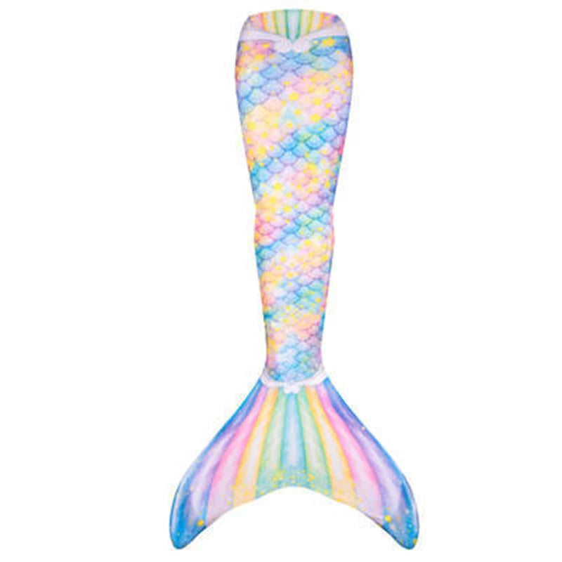 Fancy Kids Adults Mermaid Tails Swimwear for Summer Dress Girls Swimmable Bathing Suit Mermaid Tails Cosplay Costumes No Flipper