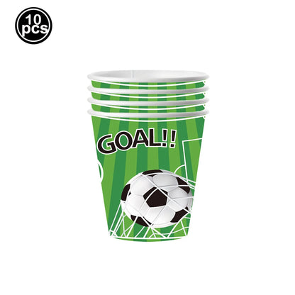 Soccer Ball Paper Napkins Football Disposable Cocktail Napkins for Soccer Theme Birthday Wedding Baby Shower Party Supplies