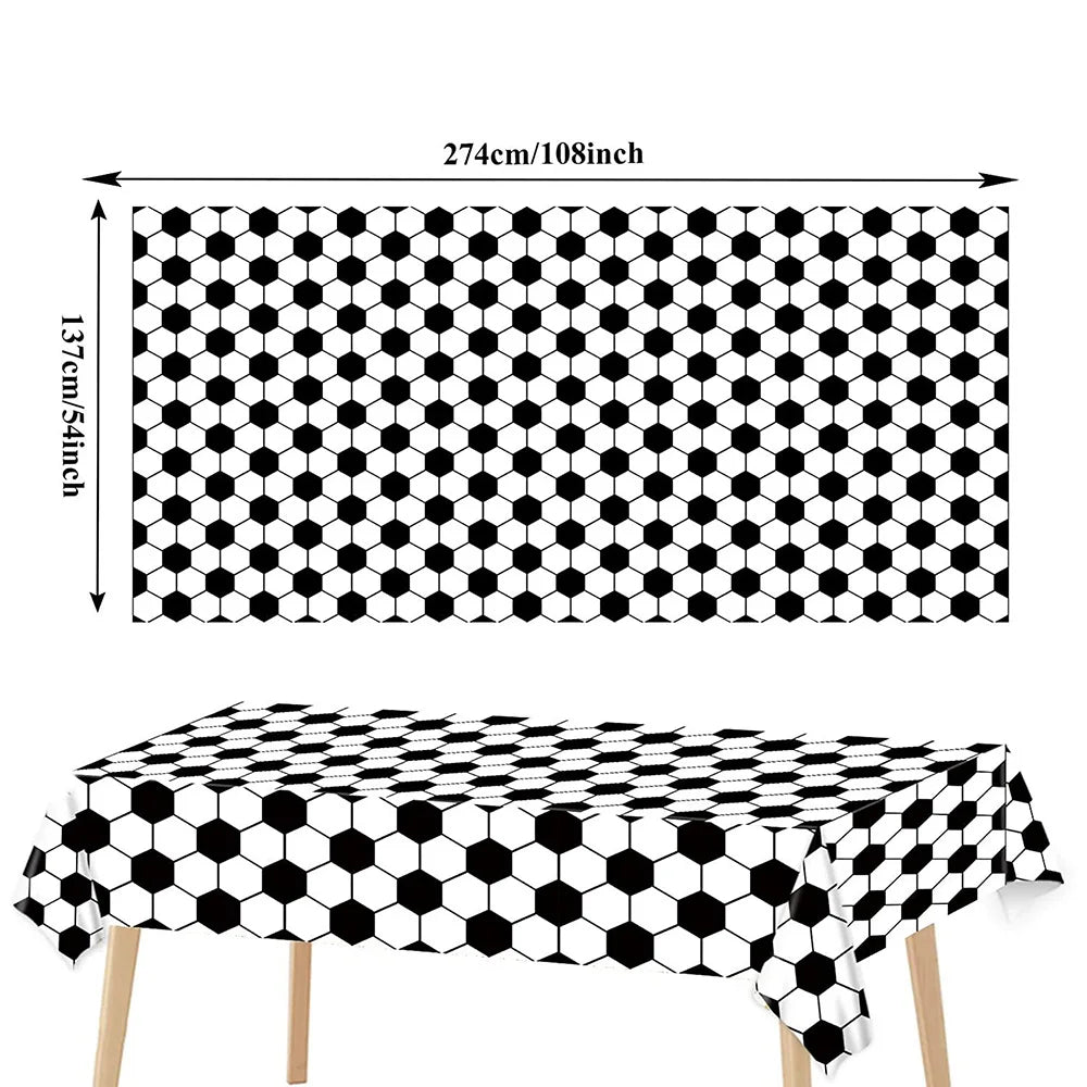 Soccer Ball Paper Napkins Football Disposable Cocktail Napkins for Soccer Theme Birthday Wedding Baby Shower Party Supplies