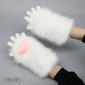 Furry Claw Gloves A