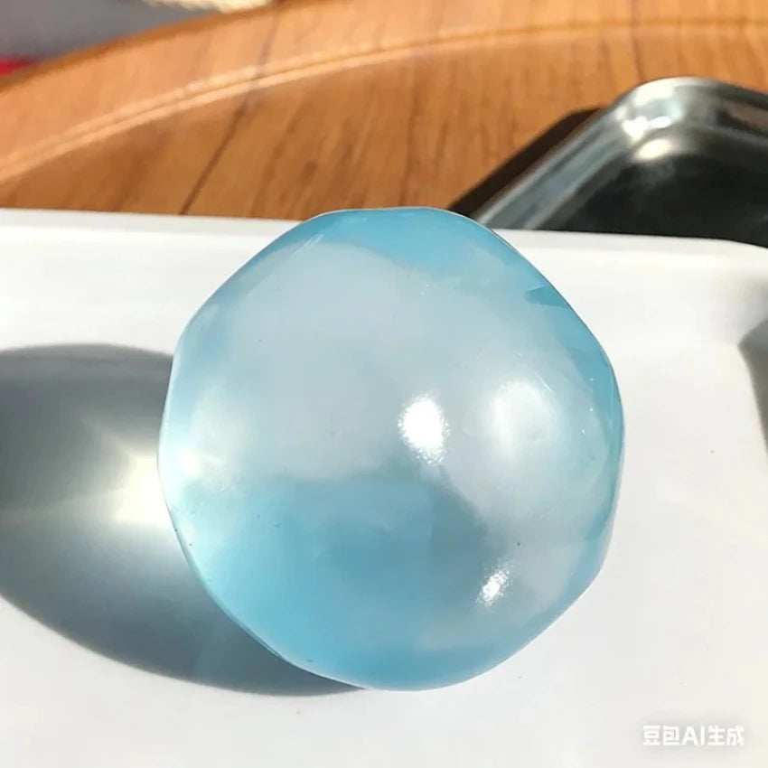 Squishy Plasticity Mochi Fidget Toy Transparency Coconut Oil Maltose Squeeze Toys Funny Anti-stress Sensory Toy for Adults Gifts