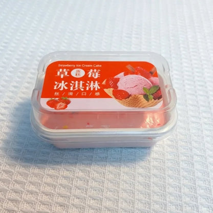 Squishy Simulated Ice Cream Cake Slow Rising Stress Relief Sensory Fidget Toy Gifts for Kids Adults