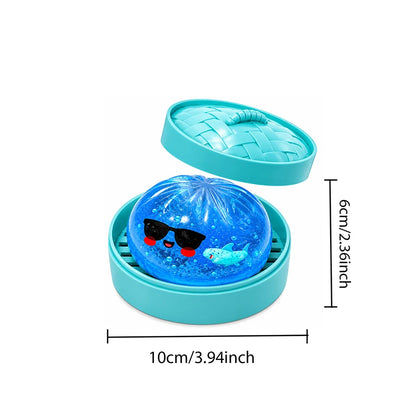 Ocean Theme Sunglasses Dumpling Pinch Squishy Slow Rebound Soft Decompression And Office Home Decoration Perfect Gift For Adults