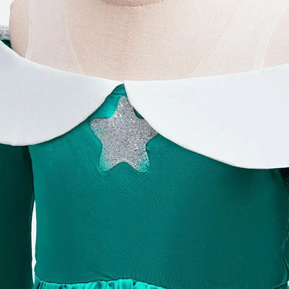 Kids Rosalina Peach Princess Dress Girls Halloween Disguise Cosplay 2026 New Movie Costume Birthday Vestido Halloween Carnival