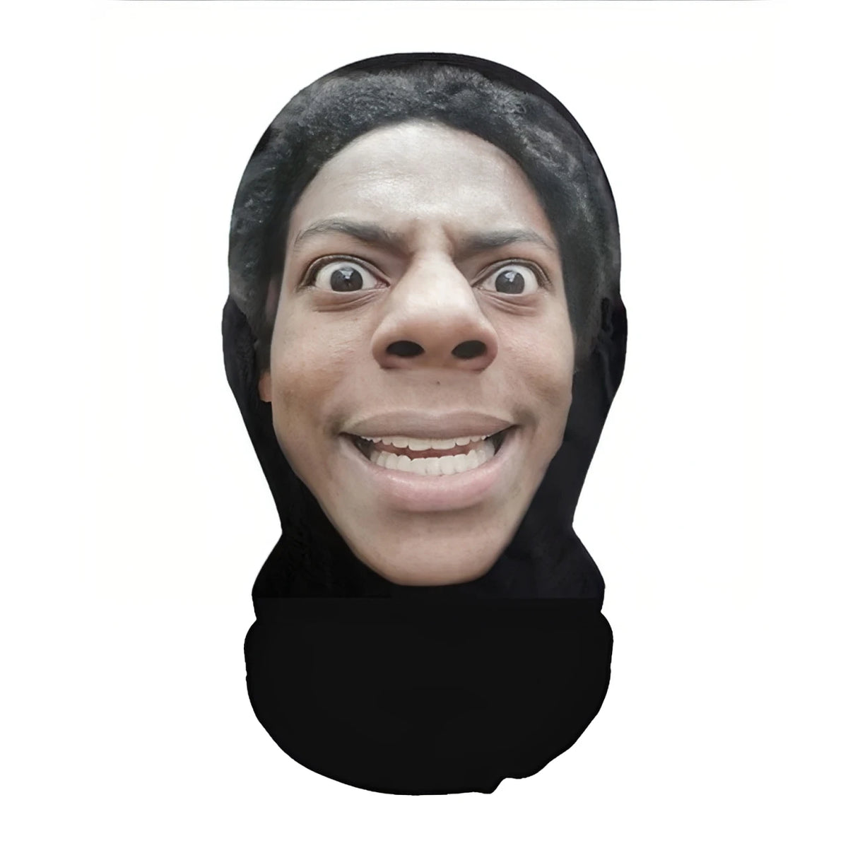 Cosplay 3D Printed Mask Stretch Mesh Full Face Mask Men and Women Role Play Headdress Hip Hop Fashion Balaclava Headdress
