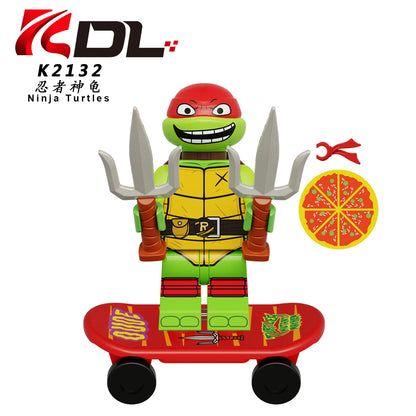 KDL831 KDL817 ninja turtle building blocks turtle doll assembled toy gifts