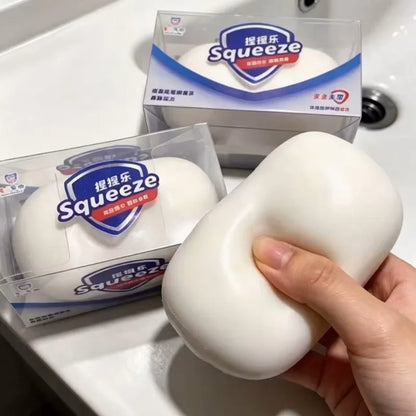 New Crunchy Soap Ball Squishy Stress Ball Filled Soft Squeeze Fidget Toy Anti-Stress Anxiety Relief Hand Decompression Toy