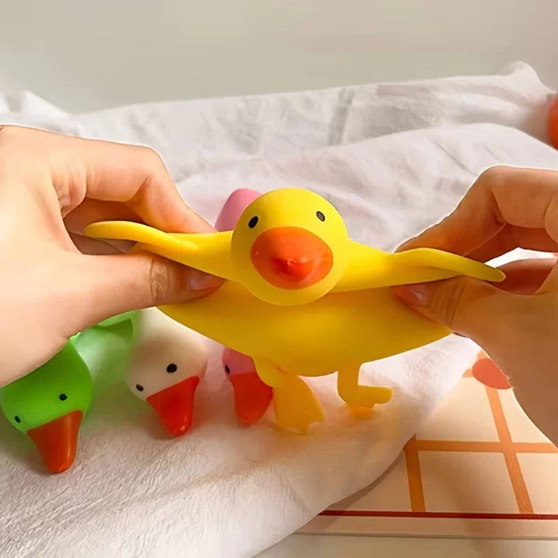 Squishy Antistress Duck Fidgets Toys Cute Duck Animals Decompression Stretch Toys Vent Toys Best Gift for Friends for Kids Adult