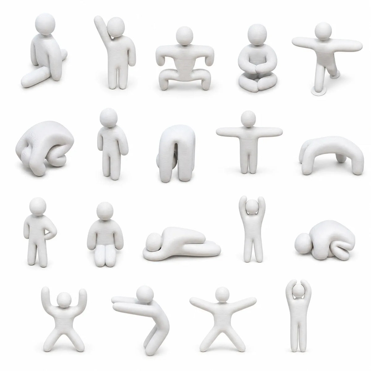 Meccha Chameleon Figure, Paintable 3D Chameleon Character Statue With Multiple Poses Decor