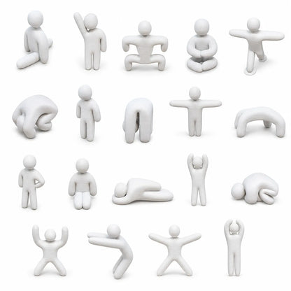 Meccha Chameleon Figure, Paintable 3D Chameleon Character Statue With Multiple Poses Decor