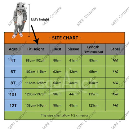 Monster Mike Cosplay Kigurumi Children Kid'S Sully Costumes Funny Halloween Jumpsuit Boys Girls Pajamas Flannel Suit 2025