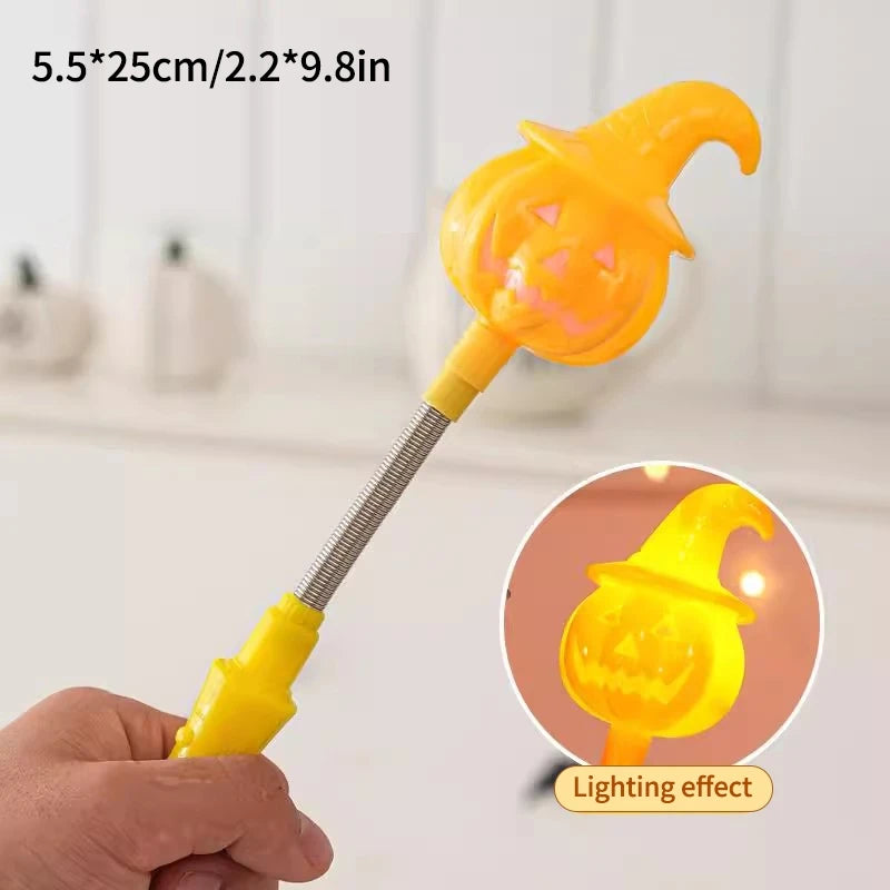 Halloween Shakeing Stick Glow in The Dark Luminous Glow Sticks Halloween Party Favors Day of The Dead Cosplay Party Accessories