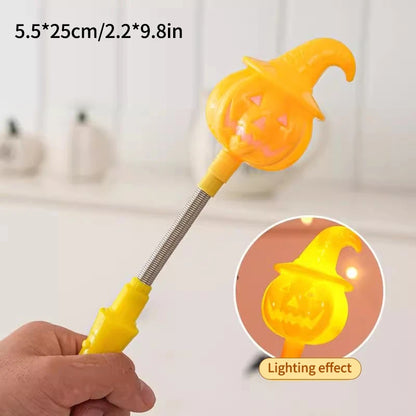 Halloween Shakeing Stick Glow in The Dark Luminous Glow Sticks Halloween Party Favors Day of The Dead Cosplay Party Accessories