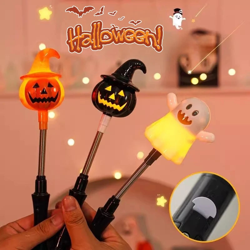 Halloween Shakeing Stick Glow in The Dark Luminous Glow Sticks Halloween Party Favors Day of The Dead Cosplay Party Accessories