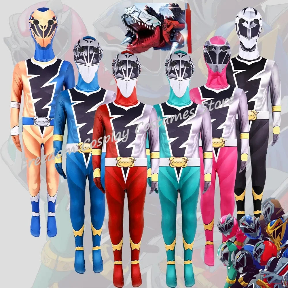 Adult Kids Morpher Superhero Samurai Sentai Shinkenger Rangers Cosplay Fantasia Halloween Costume Mask for Men Boy