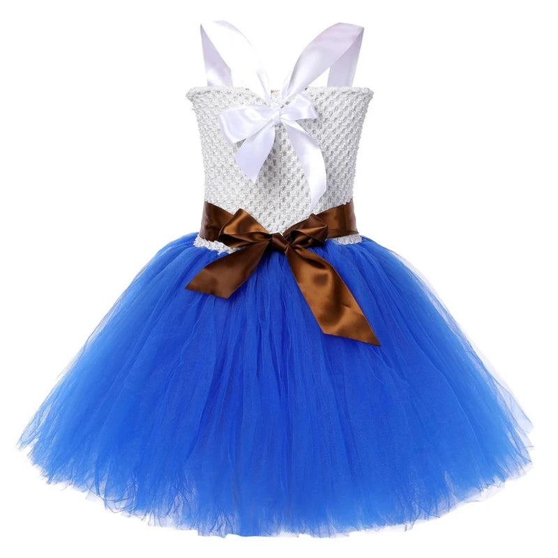 Toy Jessie Clothing for Girls Birthday Party Clothes Kids Girl Christmas Halloween Fancy Lined Dresses Woody Cowgirl Tutu Outfit