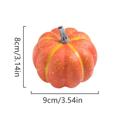 1Pcs Artificial Pumpkin Vegetable for Thanksgiving Halloween Decorations Autumn Garden Home Decor Dining Table Center Ornament