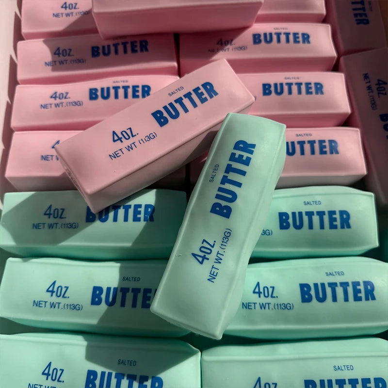 Squishy Butter Stick Fidget Toy Creative Building Block Filling No Rebound Stress Ball Adult Stress Relief Squeeze Fidget Toy