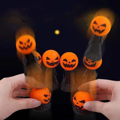 Halloween Bouncing Pumpkin Gifts Halloween Decorations Pressing Bouncing Pumpkin Ornament Day of The Dead Party Favors Gifts