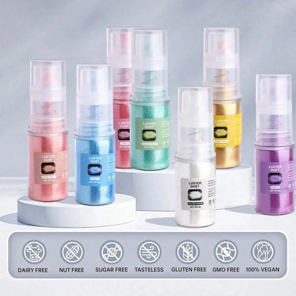 Glitter Powder Spray,Glitter Spray,Baking Decoration Glitter,for Cake Decorations,Dessert Decorations,Handicrafts DIY stickers