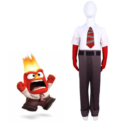 Anime Movie Inside Out Joy Cospaly Costume Disgust Sadness Envy Cos Outfits For Adult Kids Halloween Stage Performance Costume