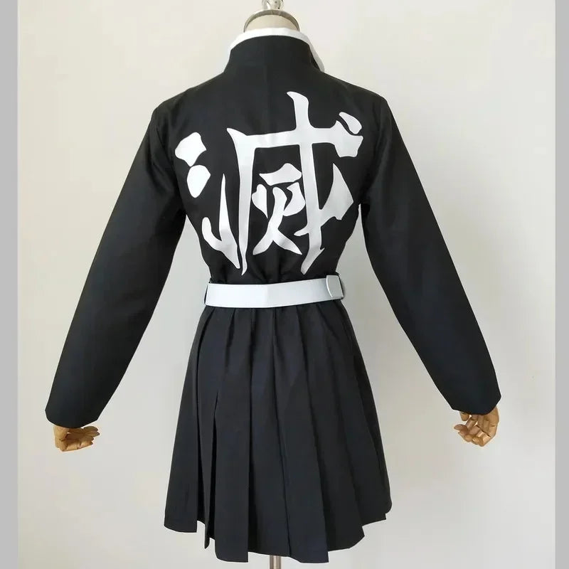 2026 Yaiba Kamado Anime Cosplay Costume Adult & Children Wig Mask Included Halloween Uniform with Kimono Coat