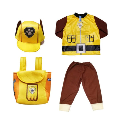 New Boy Girl Rocky Rubble Skye Marshall Zuma Chase Cosplay Costume Halloween Purim Child Kid Birthday Party Gift Fancy Dress