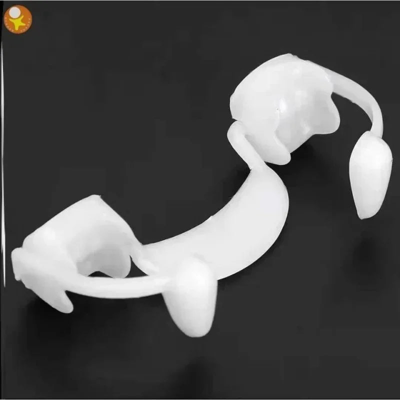 Halloween vampire fangs spoof teeth retractable braces prom party dress up cosplay props