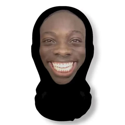 3D Printed Celebrity Realistic Face Mask Stretch Mesh Full Face Mask Men Role Play Headdress Hip Hop Balaclava Cosplay Mask