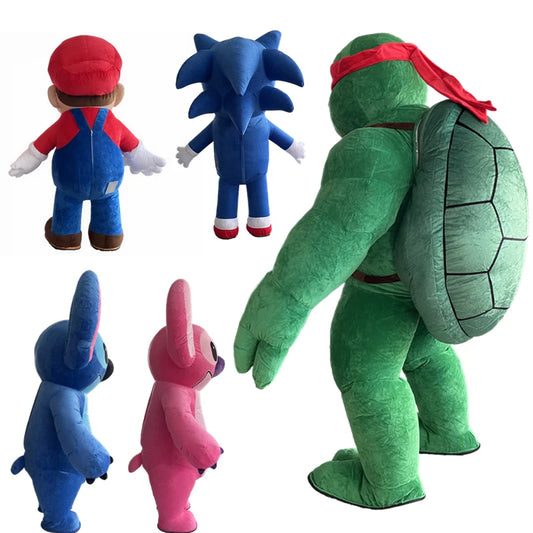 Customized Inflatable Mascot Costumes Holiday Celebration Role-Playing Costumes Parent-Child Inflatable Costumes