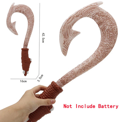 Moana Character Maui Clothes Tattoo Pants Boys Costume Kids Cosplay Birthday Carnival Performance Fish Hook Knife Outfits
