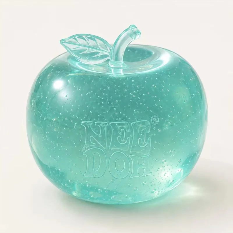 Needoh Apple Stress Ball Slow Rebound Squeeze Toy Relaxing and Interesting Gifts Squeeze Toy Soft Jelly Senses Gifts For Adult