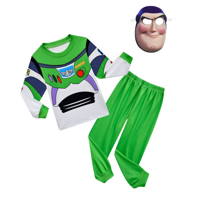 Astronaut Buzz 111Cartoon Character Animation Character Costume Children's Woody Costume Top and pants Cowboy  Anime sos