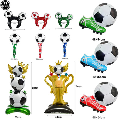 Soccer Ball Paper Napkins Football Disposable Cocktail Napkins for Soccer Theme Birthday Wedding Baby Shower Party Supplies