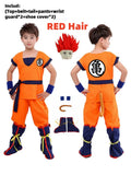 GUI 8pcs red hair